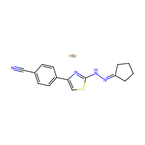 Remodelin (hydrobromide)结构图