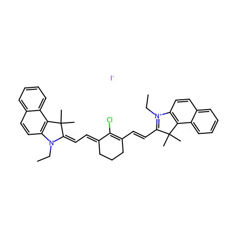 Heptamethine cyanine dye-1结构图
