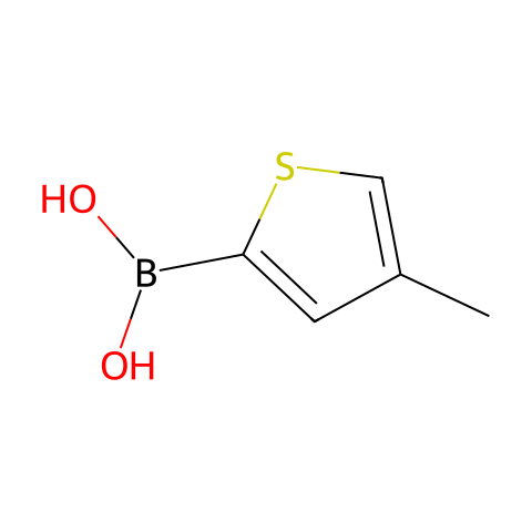 4-甲基-2-噻吩硼酸结构图