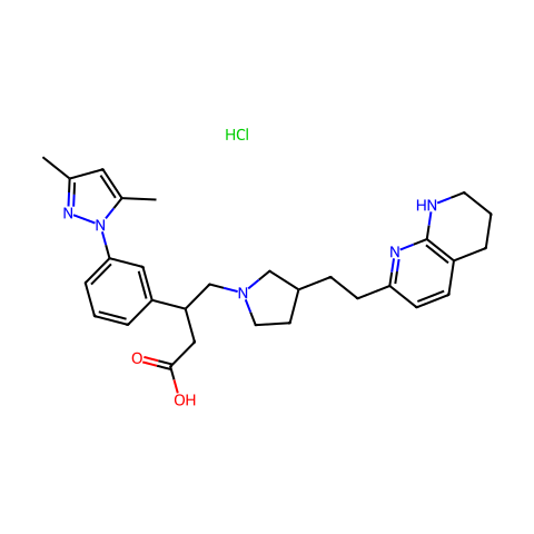 GSK3008348 Hydrochloride结构图