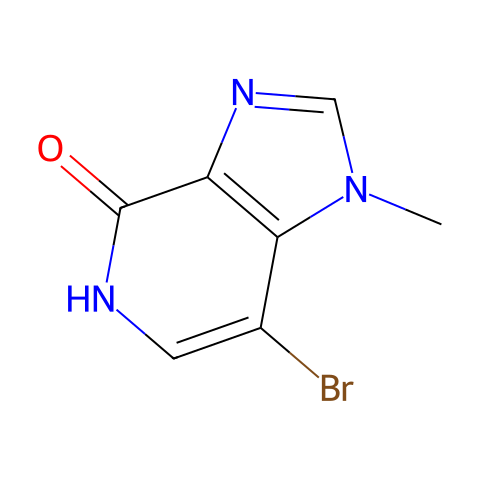 7-溴-1-甲基-1H-咪唑并[4,5-C]吡啶-4(5H)-酮结构图