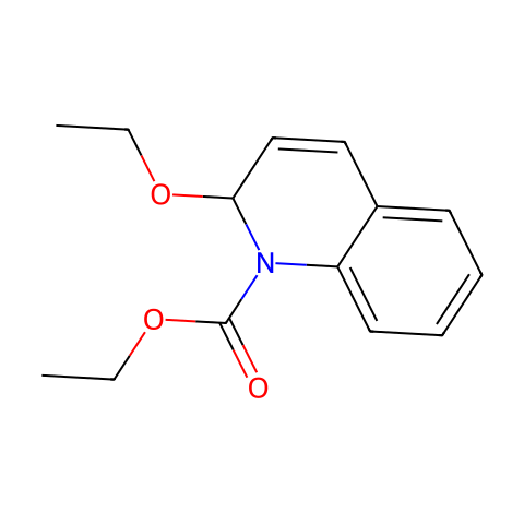 2-乙氧基-1-2氧碳酰基-1,2-二氢醛啉结构图