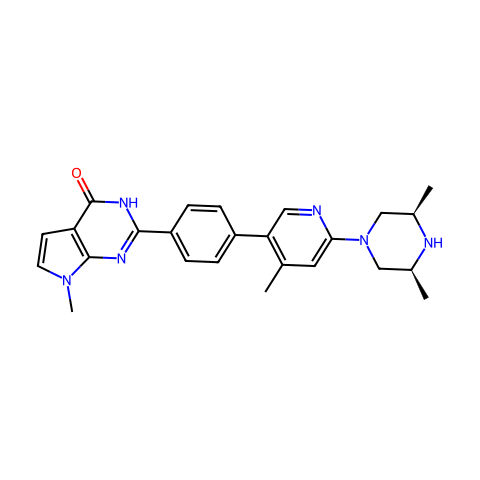AZ 6102,TNKS1 / 2抑制剂结构图