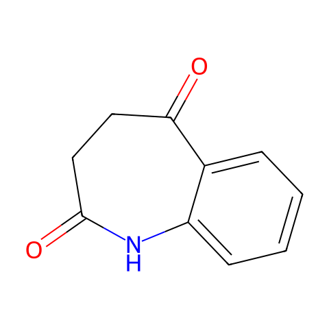 1H-[1]-BENZAZEPHE-2,5(3H, 4H)-DIONE结构图