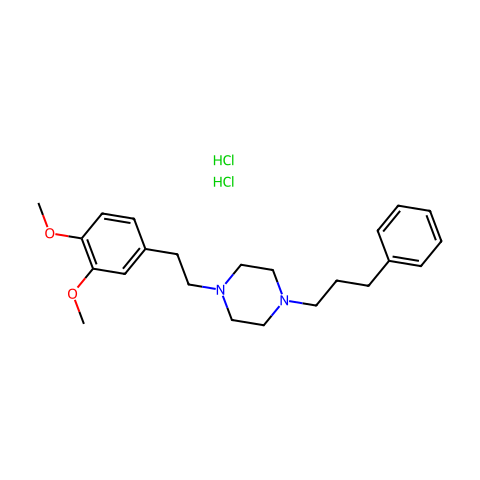 SA4503 (dihydrochloride)结构图