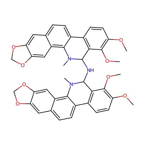 bis[6-(5,6-dihydrochelerythrinyl)]amine结构图