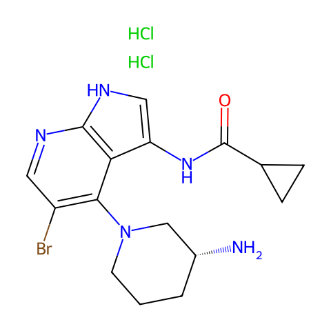 GDC-0575 dihydrochloride结构图
