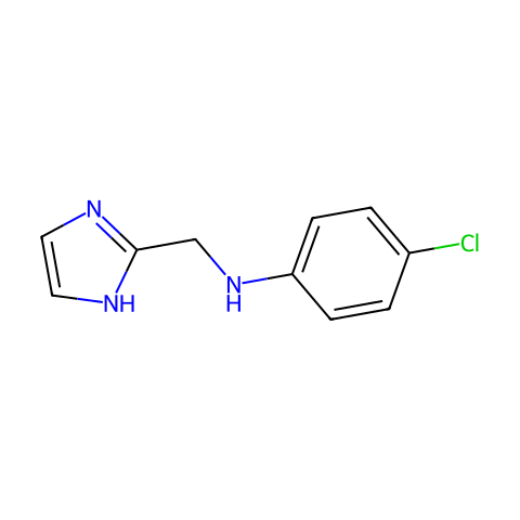 (4-CHLORO-PHENYL)-(1H-IMIDAZOL-2-YLMETHYL)-AMINE结构图