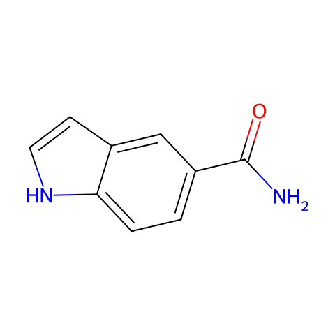 1H-INDOLE-5-CARBOXAMIDE结构图