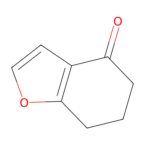 6,7-二氢-4(5H)-苯并呋喃酮结构图