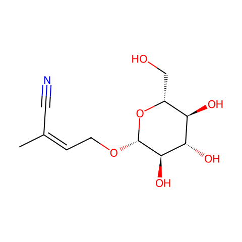 Rhodiocyanoside A结构图