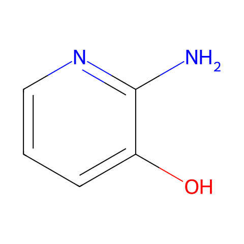 2-氨基-3-羟基吡啶结构图