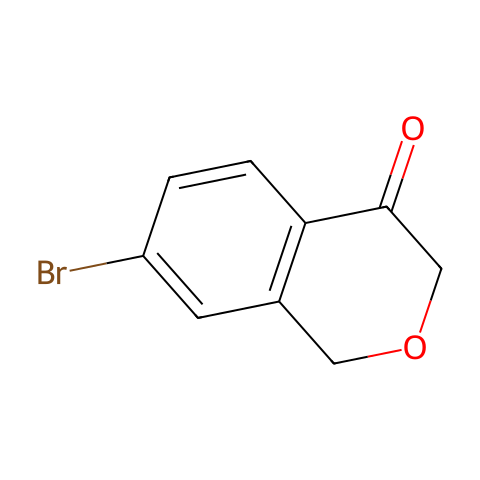 7-溴异色满-4-酮结构图