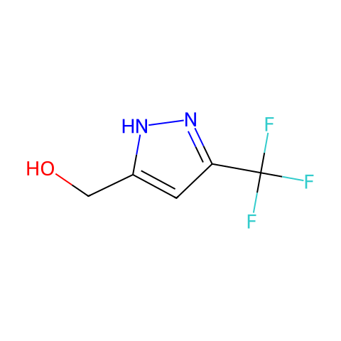 (3-(trifluoroMethyl)-1H-pyrazol-5-yl)Methanol结构图