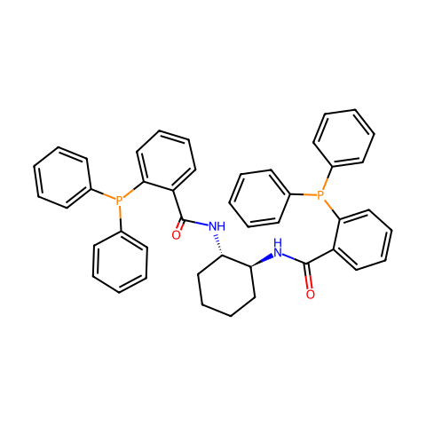 (S,S)-DACH-苯基特罗斯特配体结构图