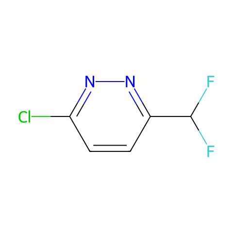 3-Chloro-6-difluoromethyl-pyridazine结构图