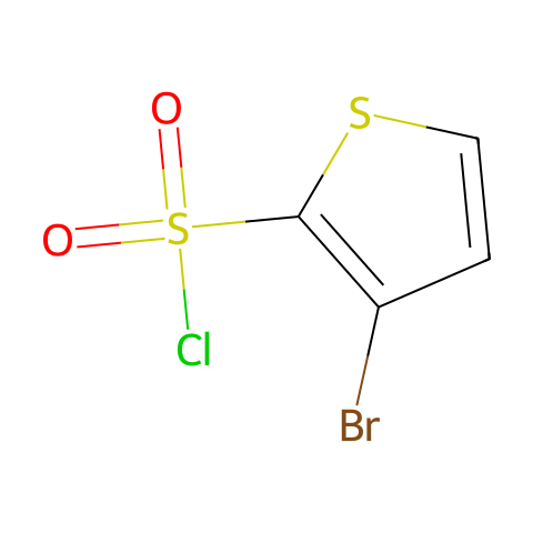3-Bromothiophene-2-Sulphonyl Chloride结构图
