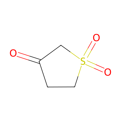 四氢噻吩-3-氧代-1,1-二氧化物结构图