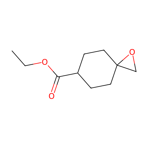 Ethyl 1-oxaspiro[2.5]octane-6-carboxylate结构图
