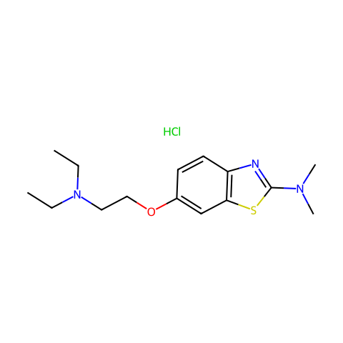 Diamthazole hydrochloride结构图