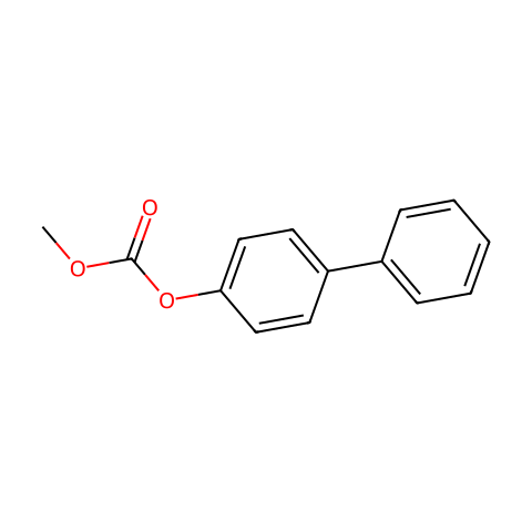 Carbonic acid methylbiphenyl-4-yl ester结构图
