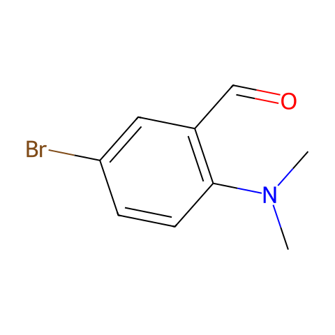 5-溴-2-(二甲基氨基)苯甲醛结构图