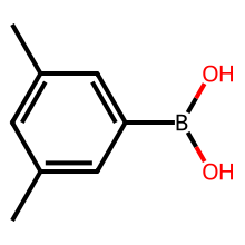 3,5-二甲基苯硼酸 (含不等量酸酐)结构图