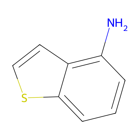 4-氨基苯并[b]噻吩结构图