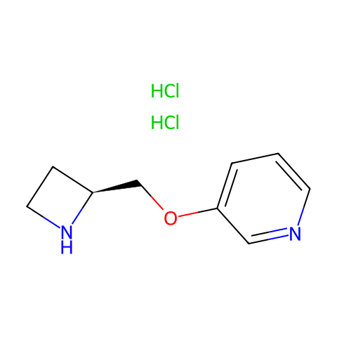 A 85380 hydrochloride结构图
