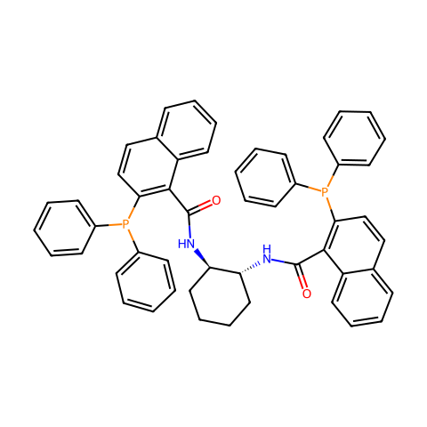 (R,R)-DACH-萘基 Trost 配体结构图