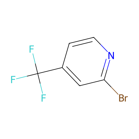 2-溴-4-(三氟甲基)吡啶结构图