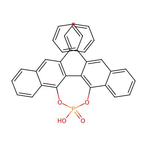 (S)-VANOL 磷酸酯结构图