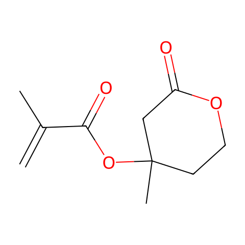 MEVALONIC LACTONE METHACRYLATE (STABILIZED WITH MEHQ)结构图