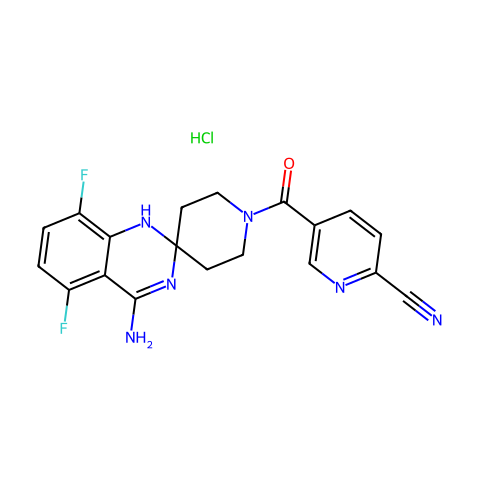 AR-C102222 hydrochloride结构图