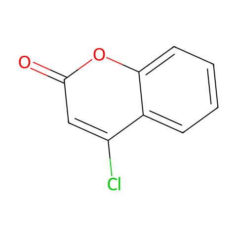 4-氯-2H-苯并吡喃-2-酮结构图