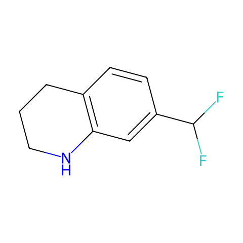 7-(二氟甲基)-1,2,3,4-四氢喹啉结构图