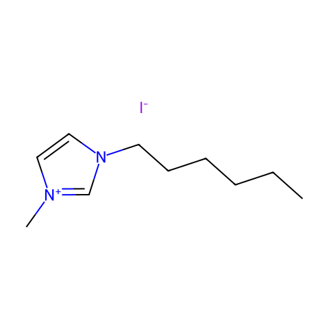 碘化 1-己基-3-甲基咪唑结构图