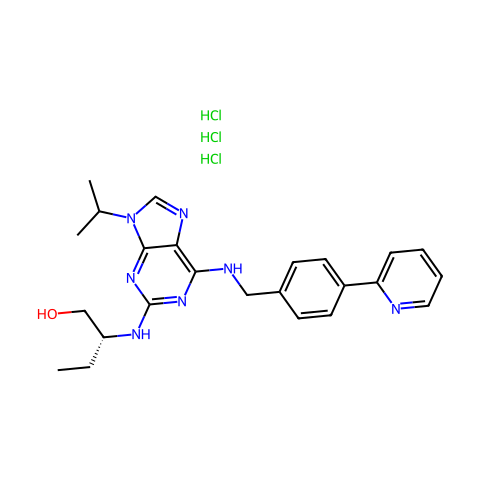 (R)-CR8 trihydrochloride结构图