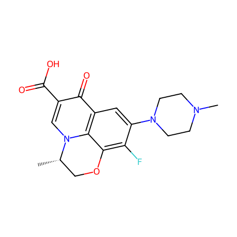 左氧氟沙星杂质G01结构图