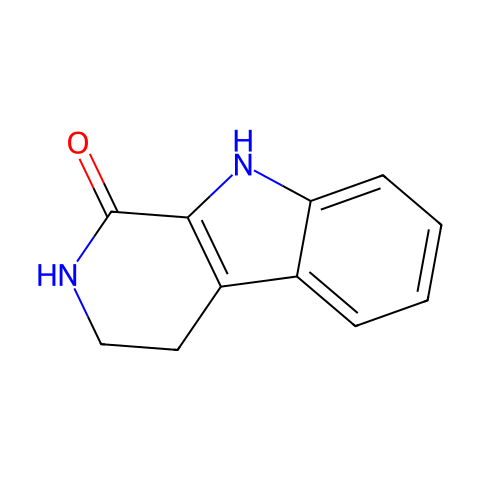 1,2,3,4-Tetrahydronorharman-1-one结构图