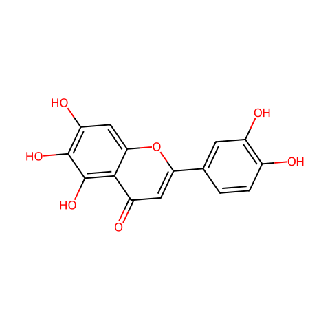 6-hydroxyluteolin结构图