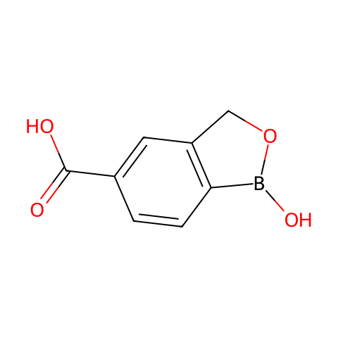 1-羟基-1,3-二氢苯并[c][1,2]氧杂硼烷基-5-羧酸结构图