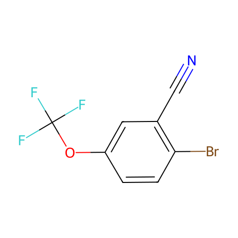2-溴-5-(三氟甲氧基)苯腈结构图