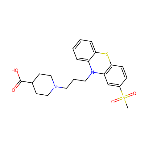 Metopimazine Acid结构图