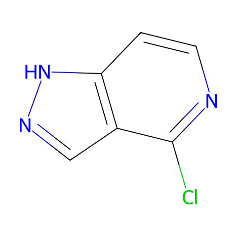 4-Chloro-2H-pyrazolo[4,3-c]pyridine结构图