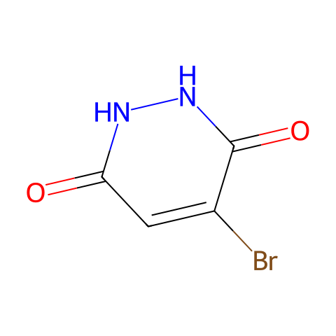 4-Bromo-6-hydroxypyridazin-3(2H)-one结构图
