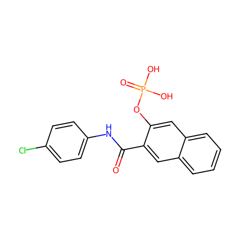 NAPHTHOL AS-E PHOSPHATE结构图