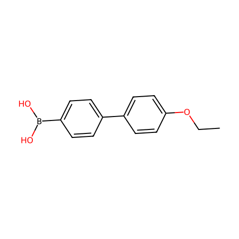 4-乙氧基联苯-4'-硼酸结构图