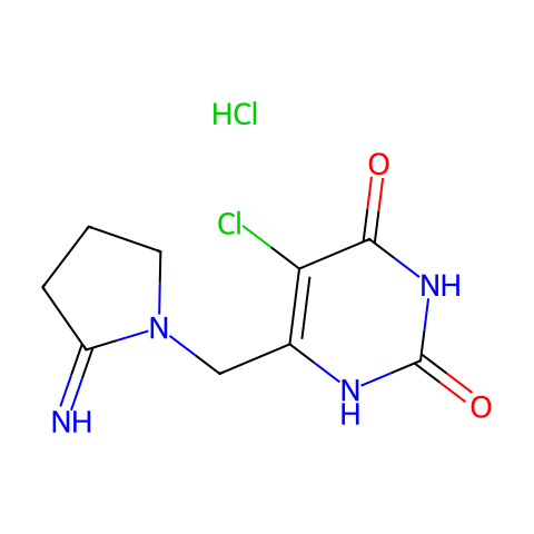 Tipiracil (hydrochloride)结构图