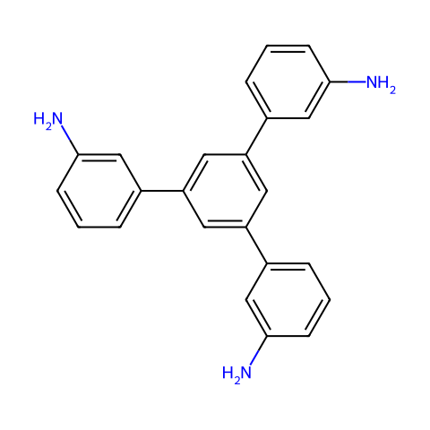 5'-(3-氨基苯基)-[1，1':3'，1''-三联苯]-3，3''-二胺结构图